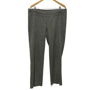Zaffiri Wool/Silk Blend Grey Dress Pants